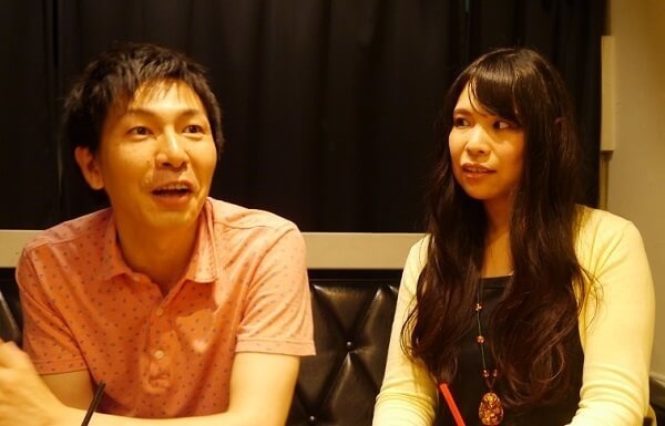 インタビュー中のお二人